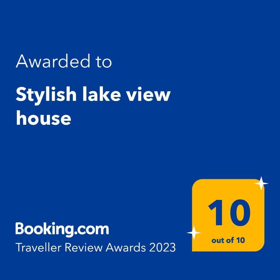 Stylish Lake View House 바드스테나 외부 사진